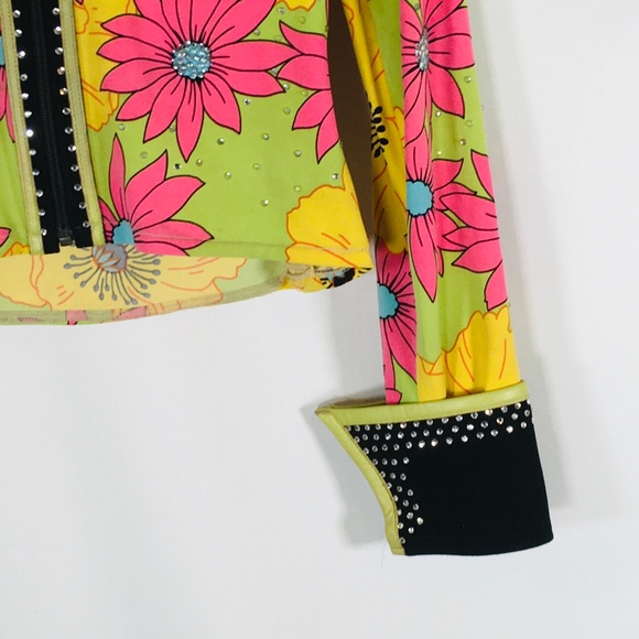 Diane Olsen Show Shirt Horse western 7/8 Small - Picture 2 of 7